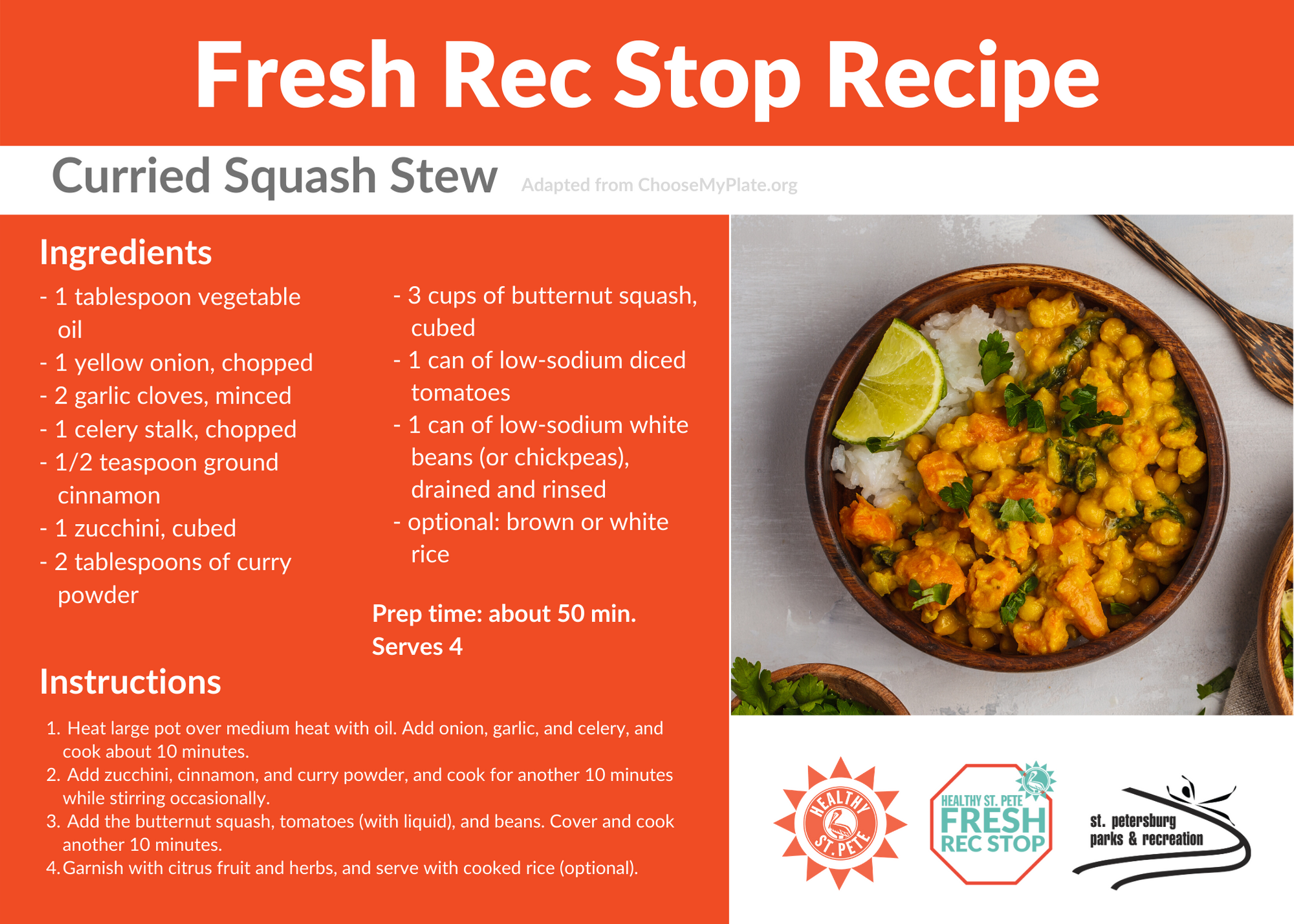 Curried Squash Stew recipe