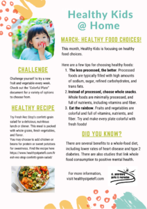march healthy kids
