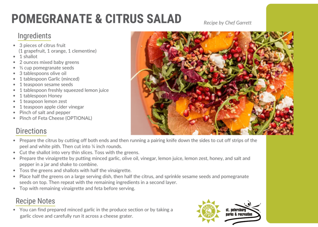 Pomegranate & Citrus Salad